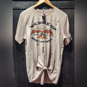 DISTRESSED CHRISTIAN TSHIRT NWT